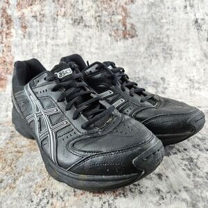 Asics Gel Precision TR Cross Training Shoes Womens 9 2E Wide Black Sneaker S263L